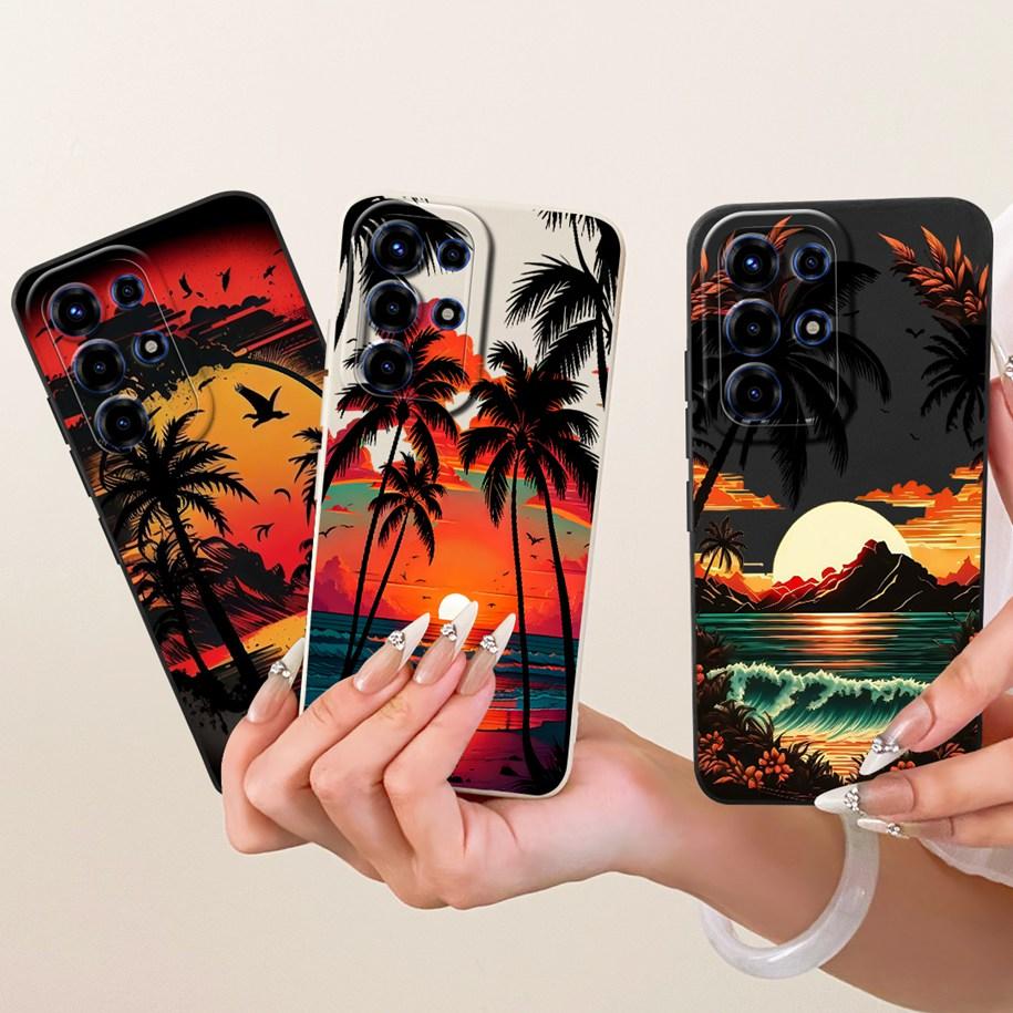 Для Itel S26 Ultra 5G Чехол Роскошный Космический Вулкан Расписной Мягкий Силикон Конфетный Цвет Защитный Чехол Для Itel Super S26 Ultra Чехол
