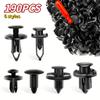 190PCS Universal Six Types of Car Fixing Clips Mixed for Bumper Rivet Clip Car Parts Disassembly Tool