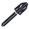 Valve Stems Caps 4Pcs Car Fender Side Emblem Bumper Strip Badge Sticker For Volkswagen VW Rline GTI 4MOTION Polo Golf Jetta Tigu zw7