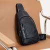 Простая нагрудная сумка из натуральной кожи для мужчин, летняя модная многослойная мужская сумка из коровьей кожи с косым ремешком