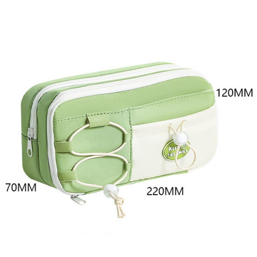 Multifunctional Cartoon Pencil Case Large Capacity Stationery Storage Bag  Office Supplies