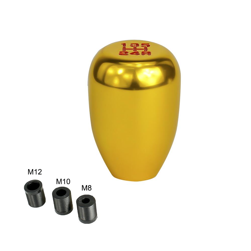 Universal Racing 5 Speed Car Gear Shift Knob For Manual Transmission Aluminum Alloy Shifter Knob Shift Lever