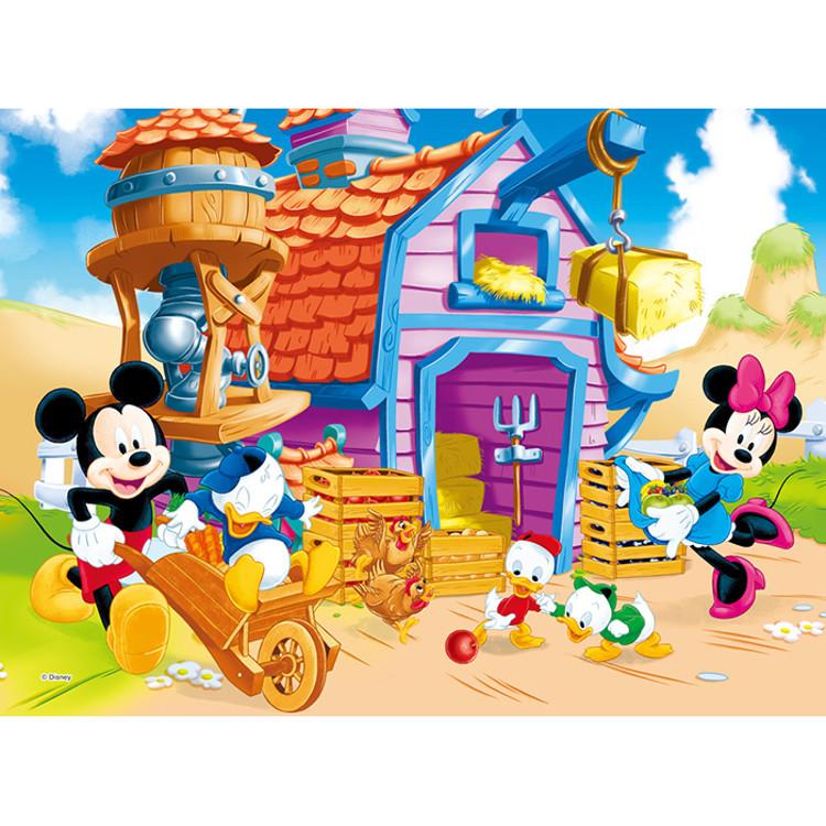 Пазл «Ферма Микки» Disney Animation 150 деталей, популярный корейский пазл