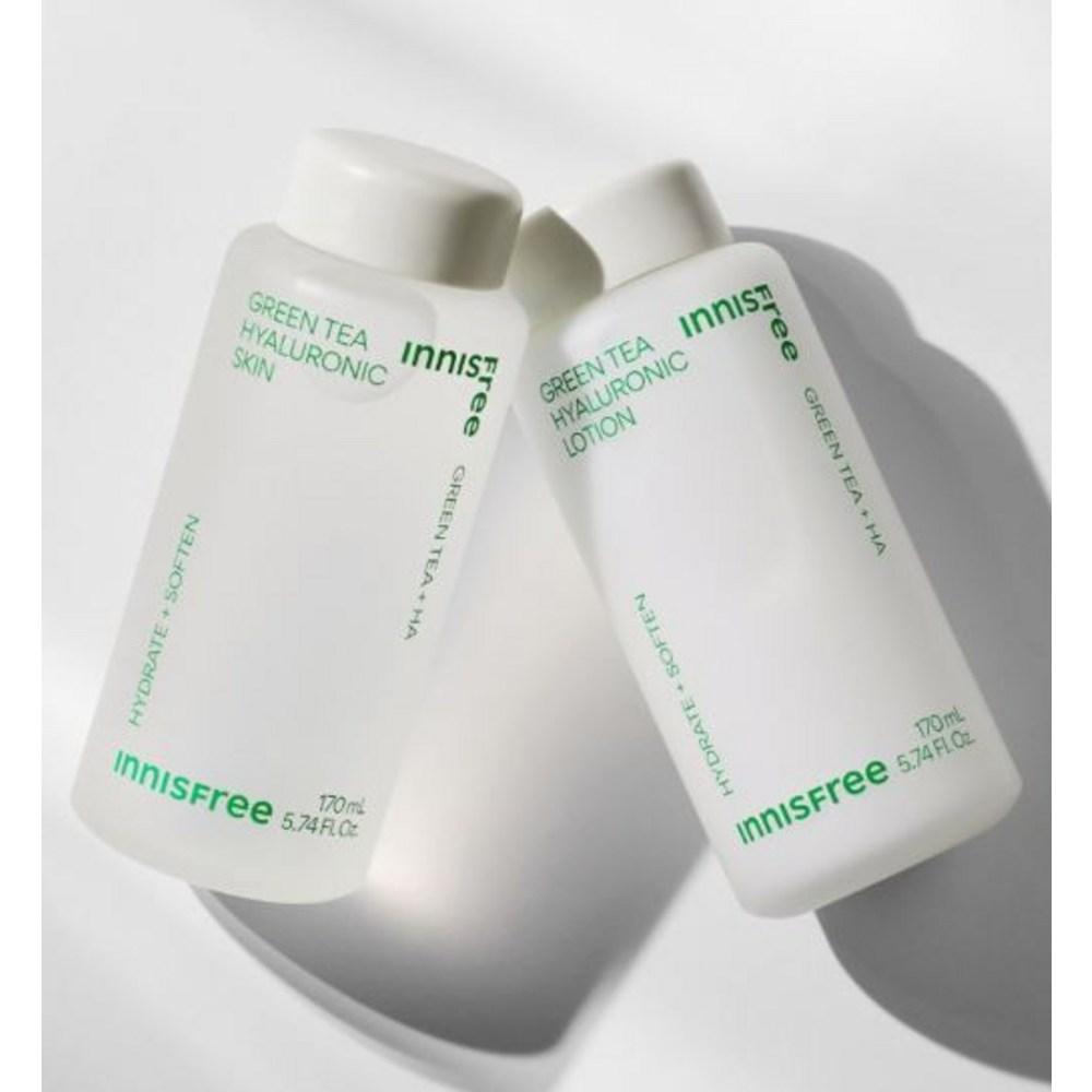 Innisfree New Green Tea Hyaluronic Acid High Moisture Lotion, 170ml, 1 Unit