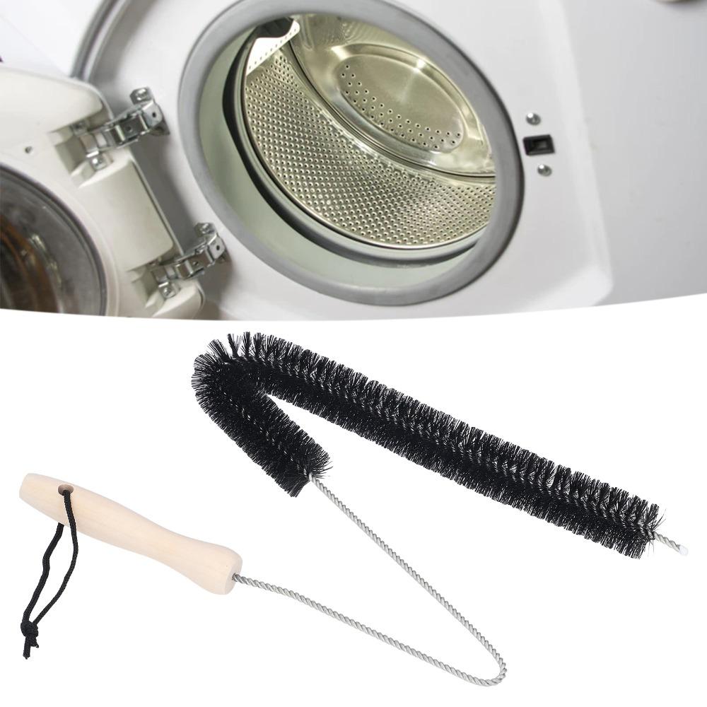 Stainless Steel Dryer Vent Cleaner Brush Bendable Hose Cleaner Brush Refrigerator Coil Cleaning