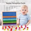 1-100 Number Sequence Wooden Board: Educational Toy for Kindergarten & Early Learning