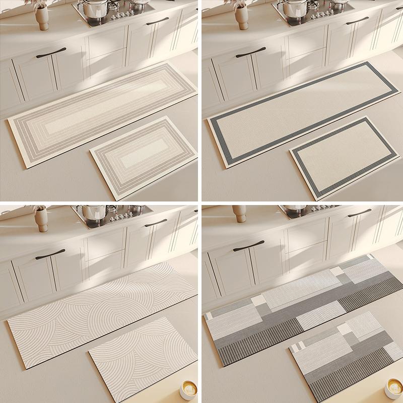 Суперабсорбирующий кухонный коврик для пола, кухонный коврик, мягкие моющиеся ковры, противоскользящий коврик для входа в ванную комнату, ковры для домашнего декора, 1 шт.