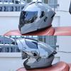 ORZ-103-DOT Сертифицированный ABS Шлем-трансформер с двойным визором Модульный Интеграл для Мужчин Мотоциклетный Шлем Casco с Солнцезащитным Козырьком