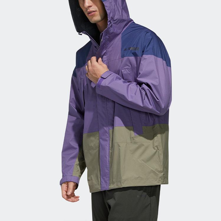adidas Куртки Мужские Технологии Фиолетовый С капюшоном Умеренный Другое FN0832