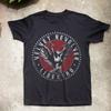 Velvet Revolver Circle VTG КОНЦЕРТНАЯ Футболка Черная Унисекс Классическая S-5XL Унисекс Футболка