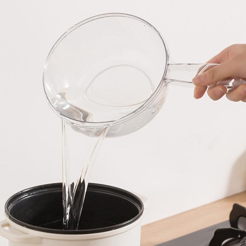 Multifunctional 2 In 1 Plastic Fruit Washing Bowl with Strainer and Integrated Drain Tray for Efficient Kitchen Use