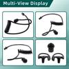 Acoustic Coil Tube Earbud Audio Kit High Performance Easy to Install for Radio Headset Replacement