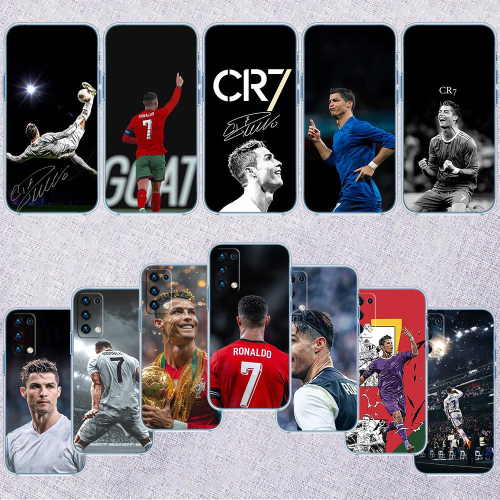 Прозрачный чехол C-cr7 для Samsung Galaxy A04 A04S A14 A23 A34 A54 M23 M33 M52 M53