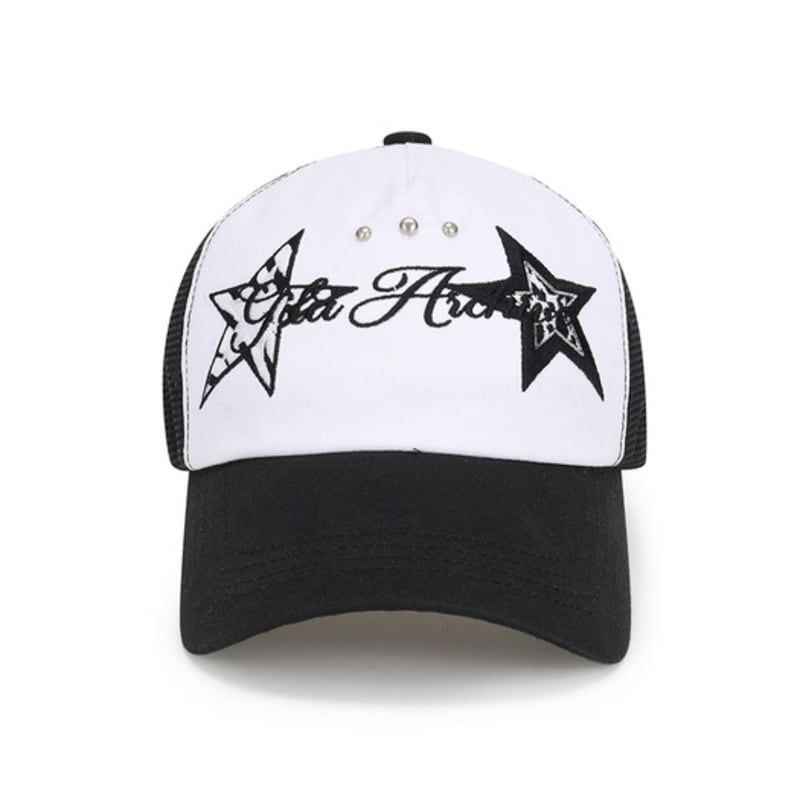GILA ARCHIVE ANIMAL STAR MESH CAP_BK