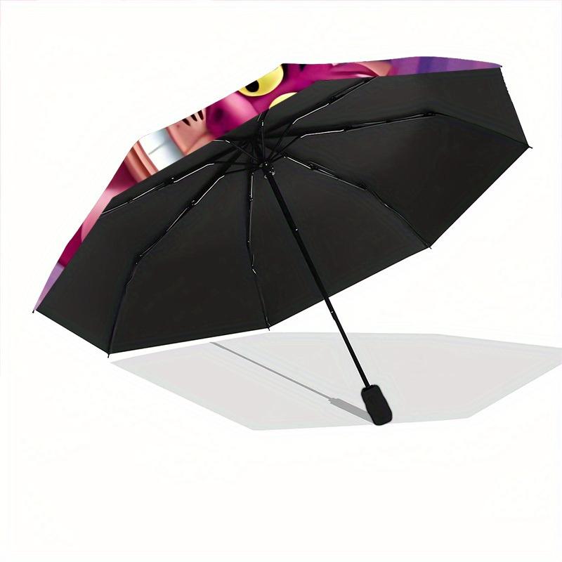 1pc Cheshire Cat Automatic Umbrella 8-Bone Design Compact Gear for Outdoor Travel,Perfect Gift for Friends' Birthdays y250813055