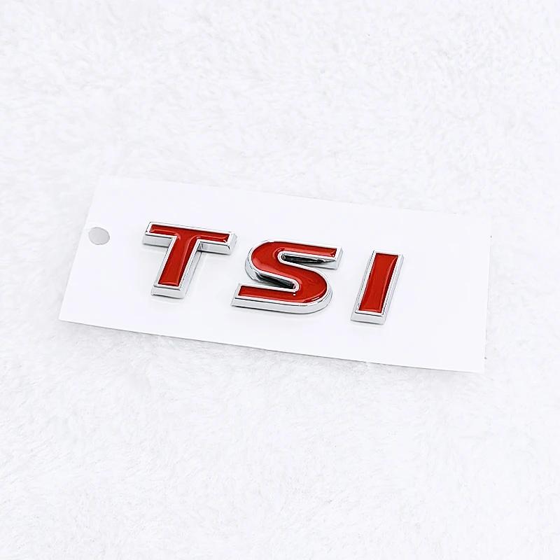 AABLF1 ABS Car Letter Stickers Rear Trunk Tail Emblem Decoration for Volkswagen GTI Golf Passat Bora Touareg Tiguan Polo Sharan Santana