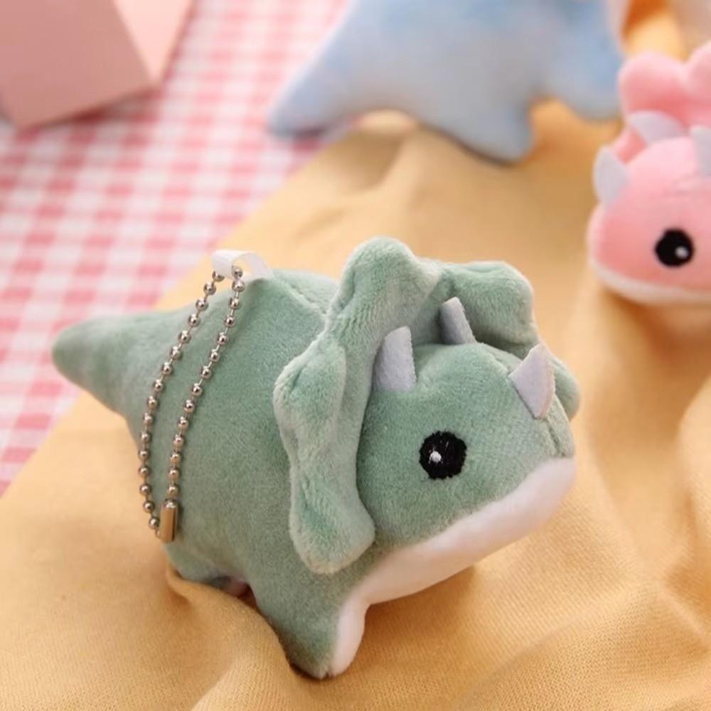 Soft Plush Dinosaur Plush Keychain Stuffed Design Dinosaur Doll Pendant  Gift