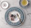 Пара чайная чашка и блюдце Wedgwood Florentine Turquoise с пионом Идеально для свадеб и 1053244 [Официальный импорт] и Дизайн, Подарки,