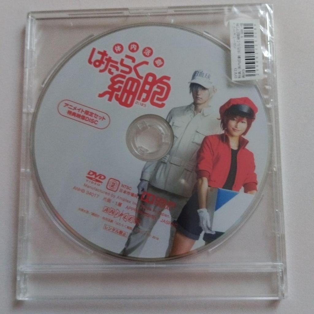 [USED] Cells At Work! Blu-ray 2-disc Set with Bonus DVD