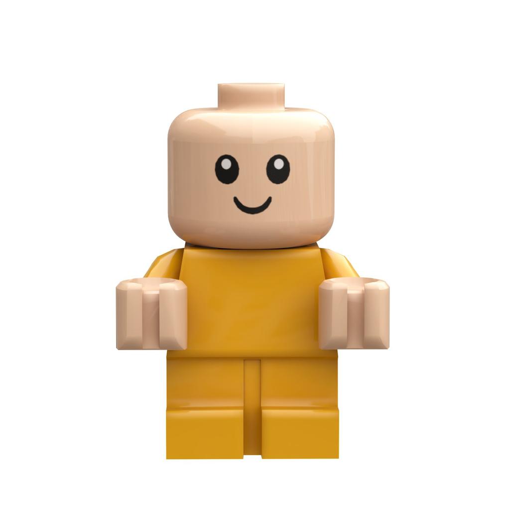 MOC мини-фигурка детской коляски бутылочка мелкие детали детские строительные игрушки сцена мебель