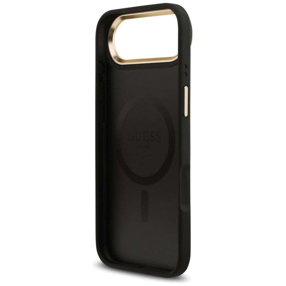 Guess 4G PU Classic Logo MagSafe case for iPhone Air black