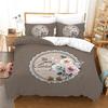 Принт Комплект для спальни Постельное белье Жаккардовое Постельное белье HD Цветы Комплекты покрывал с наволочками 228x228 Размер ЕС, Австралии, США Комплект пододеяльника
