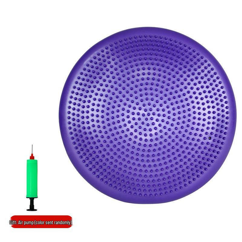 Диск для баланса для йоги: Взрывобезопасная надувная подушка для фитнеса и массажа