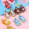 Mini Clothes Doll Accessories Girl's Wears Doll Shoes Bow Leather 14 Inches Doll Casual Shoes