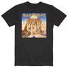 Classic Rock Metal Band Tshirt Iron Maiden Men's Power Slave Album Cover Black T-Shirt