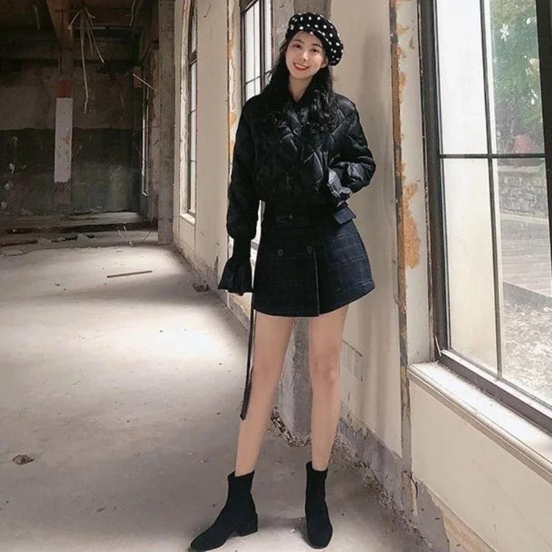 Autumn Booties New In Winter 2025 High Quality Female Short Shoes Footwear Comfortable and Elegant Chic Pu Women's Ankle Boots