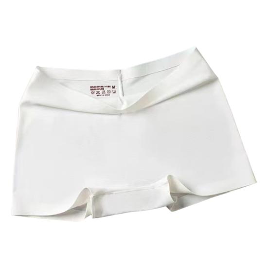 Женские защитные брюки высокой эластичности, однотонные, из ледяного шелка, бесшовные, с защитой от воздействия, средняя талия