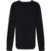 Stone Island Crew Neck Solid Color Ribbed Long Sleeve Knit Sweater Men sweater L1S1551000-53S00B2-V0029