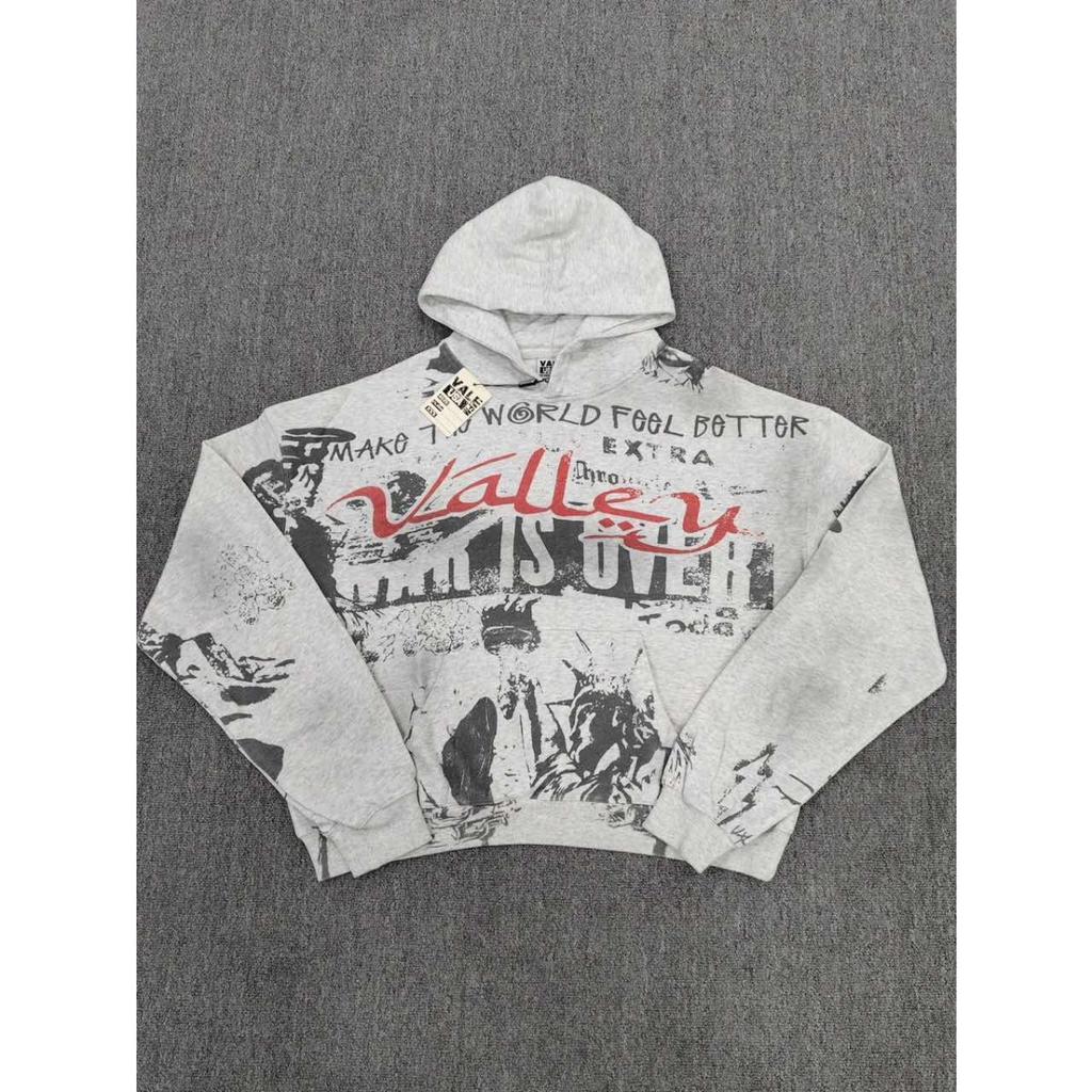 FolwStreet Street Clothing Printing Y2K Hoodle Men Women Zippered Pocket Hoodle