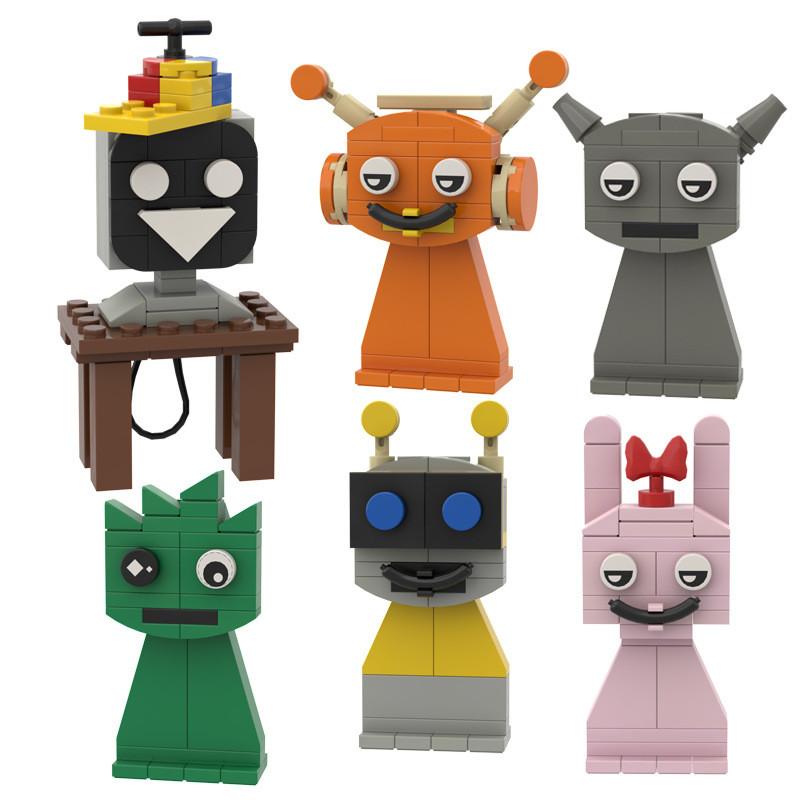 Конструктор Sprunki Фигурка Модель Игрушки Украшение Игровая Периферия