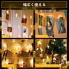 LIHAO Photo Clip Photo Decoration Light 5M 50 Bulbs Birthday Light Wall Hanging Photo Art Collage Memo Clip LED String Light Decoration Decoration