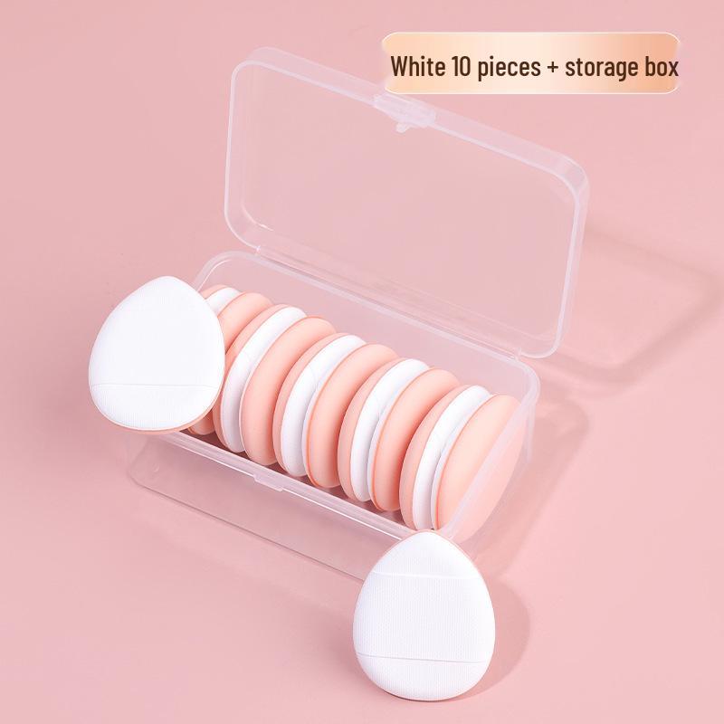 Pinky Air Cushion Dual-Use Mini Finger Powder Puff for Liquid Foundation
