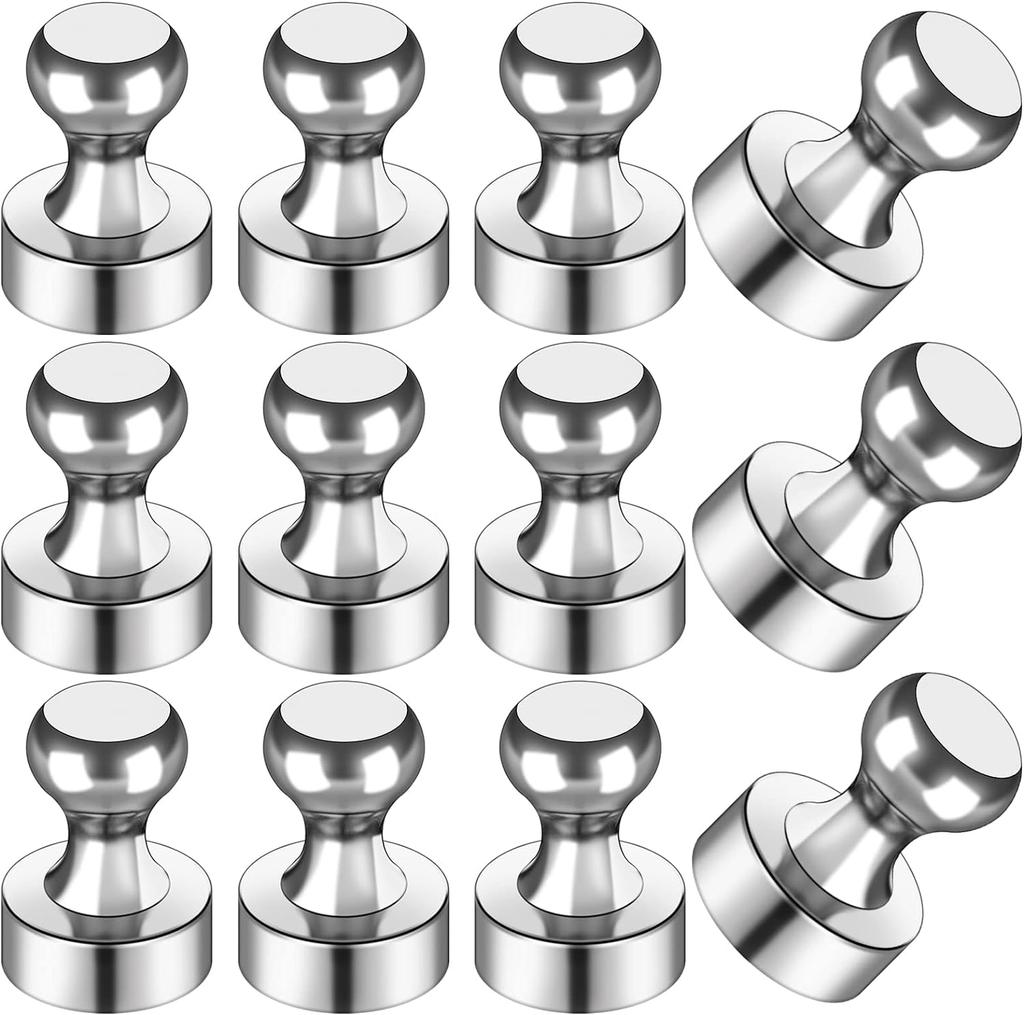 10 шт. супер прочные магнитные кнопки-присоски прочная стальная неодимовая магнитная кнопка-гвоздь для холодильника белая доска