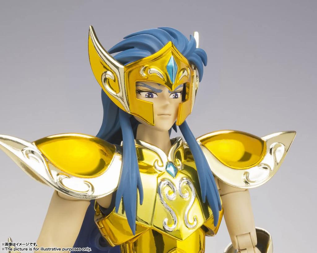 TAMASHII NATIONS Saint Cloth Myth EX Saint Seiya Aquaria Camus 180 мм литая окрашенная подвижная фигурка<Revival Version> Приблизительно. АБС и ПВХ и