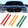 2Pcs Front Grille Trim Strips Cover Frame Stickers for BMW F20 F21 F22 F23 F30 F31 F32 F33 F34 F36 F44 F45 F46 1 2 3 4 Series