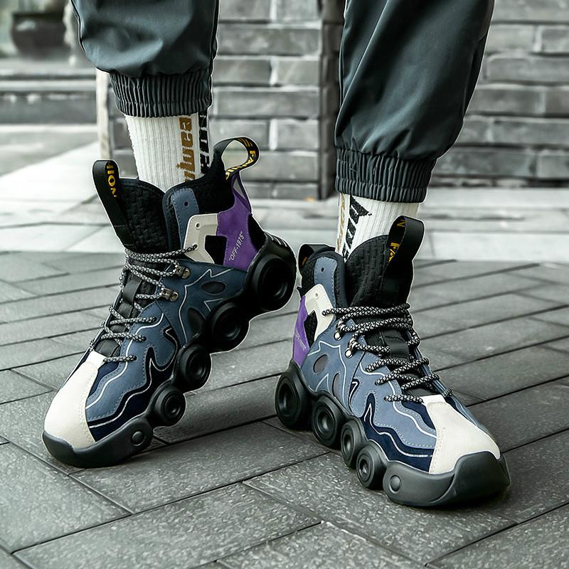 Высокие туфли, новый стиль, обувь для папы на толстой подошве, модная обувь, китайская шикарная спортивная повседневная обувь