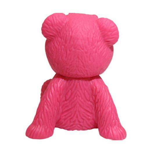 Очаровательный мультяшный медведь, держатель для телефона, розовый цвет, стабильная поддержка, подставка для мобильного телефона, украшение для рабочего стола, орнамент