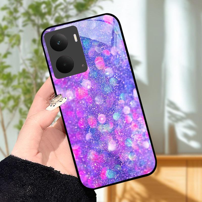 Для Realme P3 5G Чехол Закаленное Стекло Задняя Крышка Ударопрочный Жесткий ПК Оболочка Корпус Для Realme P 3 RealmeP3 5G Бампер Funda Coque