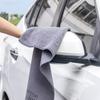 1 шт. Супер впитывающее полотенце для сушки автомобиля, замшевое, кораллового, бархата, двухстороннее, для чистки автомобиля