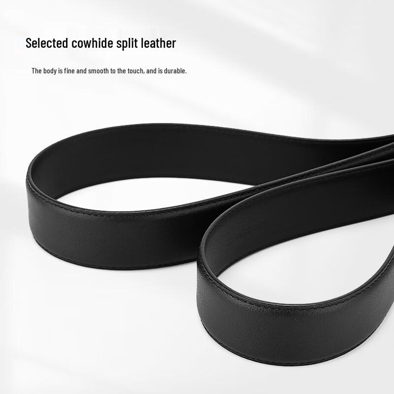 Мужской кожаный ремень Samsonite с автоматической пряжкой