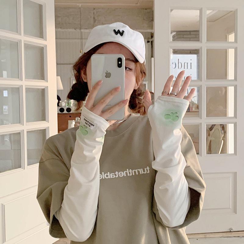 Breathable Gradient Anti-UV Ice Sleeves for Women