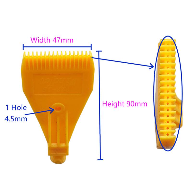 Nozzle Abs Air Knife Nozzle Air Compressed Drying Nozzle Air Blower Wind