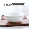 pure white bone china