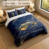 Bedding Set 1 Duvet Cover 2 Pillowcases Leeds Rhinos Print Soft Bed Linen Bedroom Decor