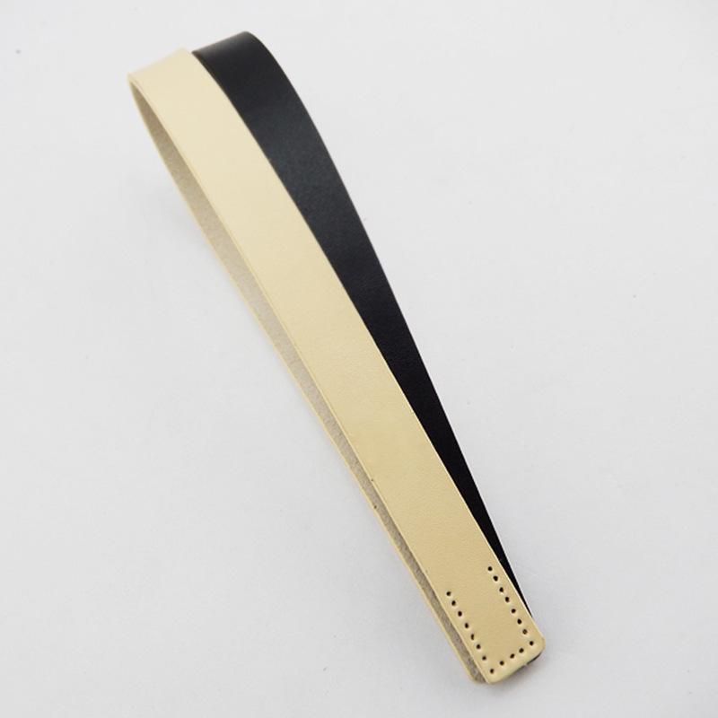 Ремень для сумки-шоппера из натуральной коровьей кожи, сшитый вручную