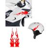 Flame Exterior Accessories Scratch Sticker Marks Headlight Decal Creative Car Sticker Waterproof